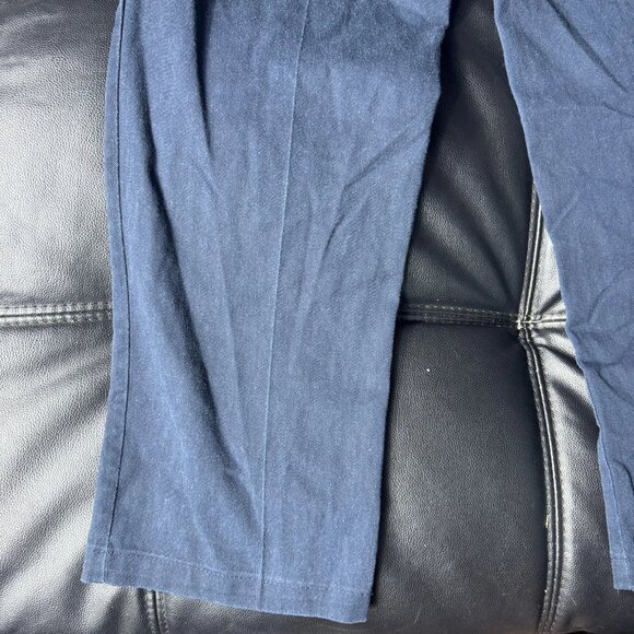 Dickies Men's Chino Pants Straight Flat Front Slash Pocket Classic Blue 34x30 - Picture 8 of 12